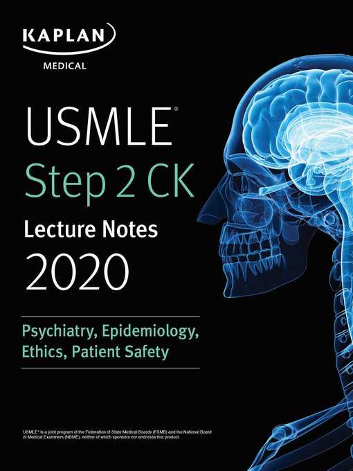 Cover of USMLE Step 2 CK Lecture Notes 2020